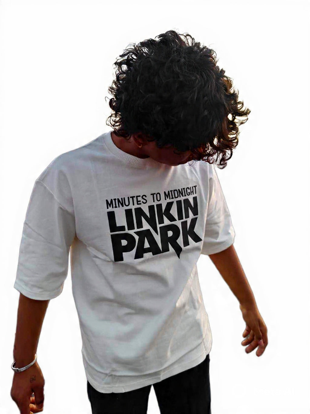 White cotton T-Shirt premium detail
