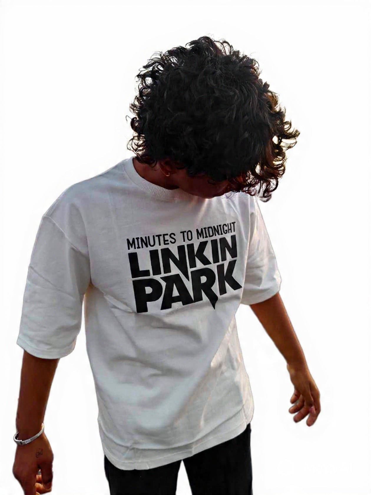 White cotton T-Shirt premium detail