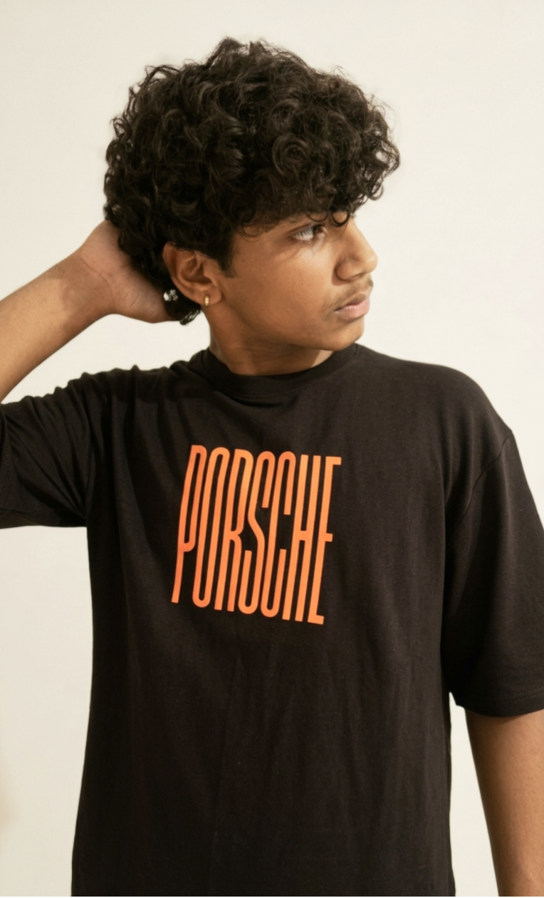 Oversized T-Shirt Dark brown