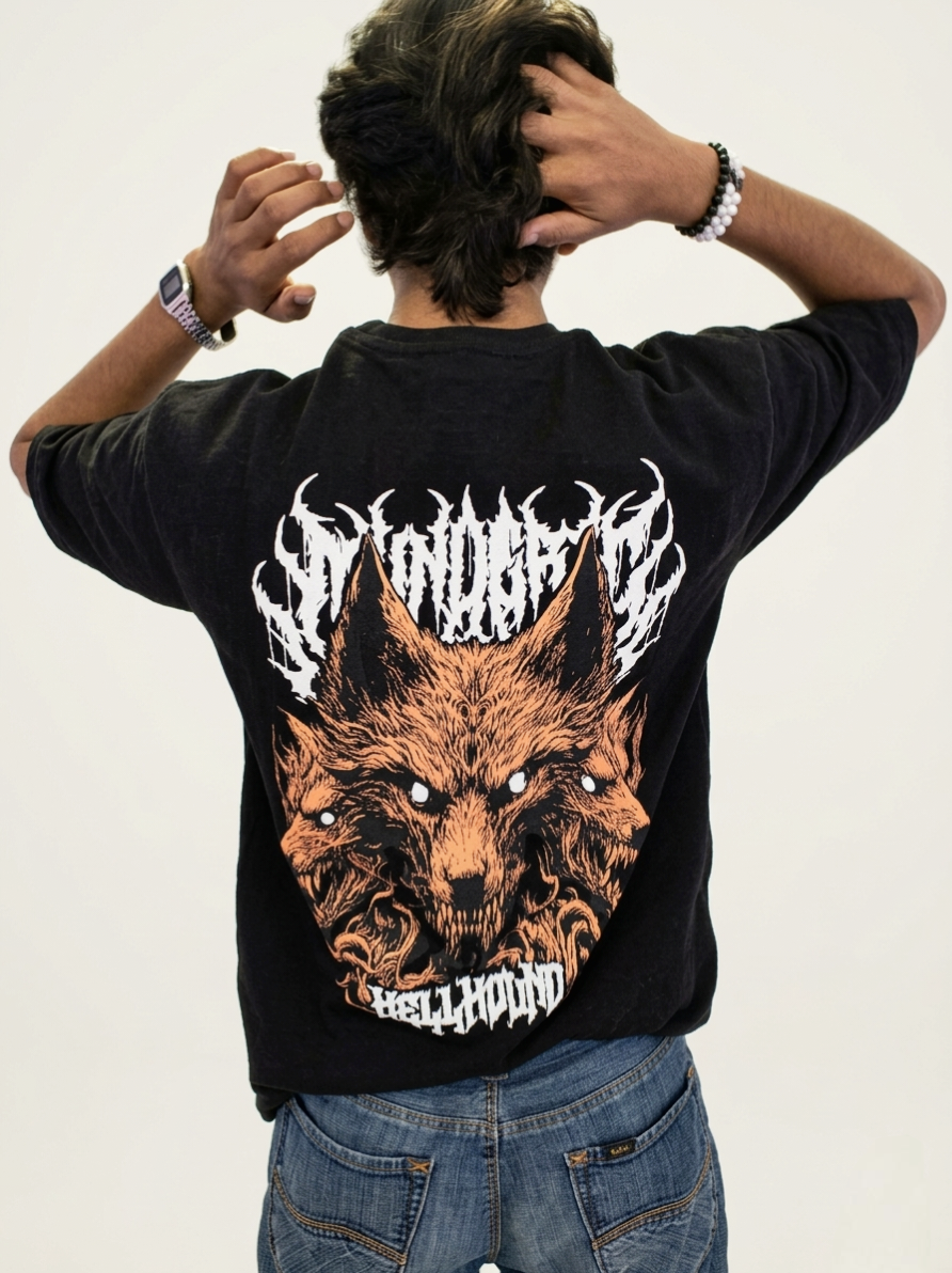 Black Oversized T-Shirt | Modern Casual Essential