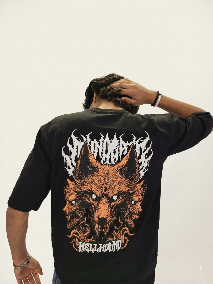 Black Oversized T-Shirt | Modern Casual Essential