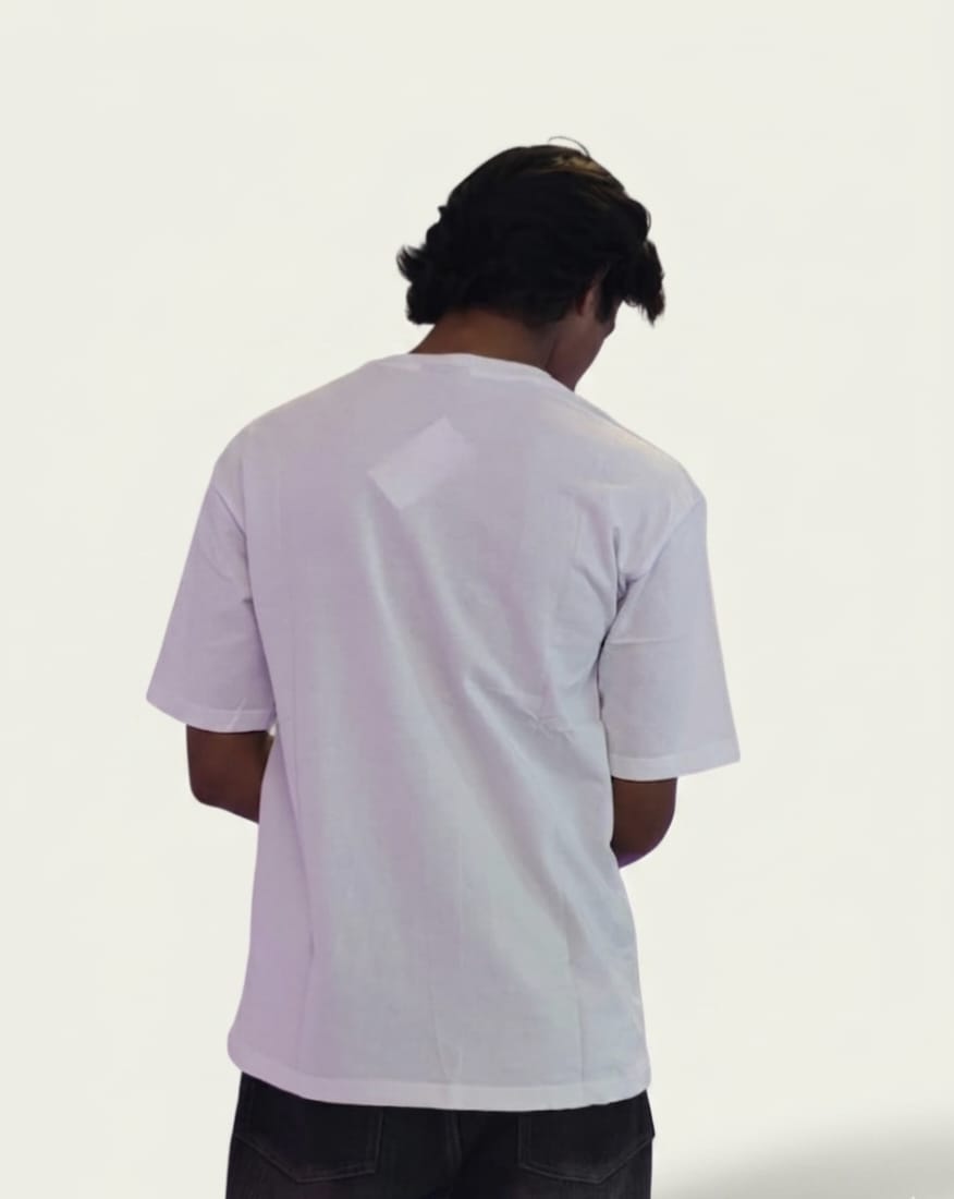 Premium Oversized White T-Shirt